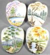 Four Seasons Wall Plaques Set - 4927