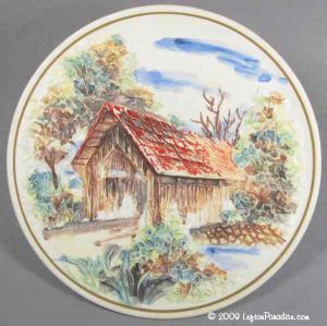 Covered Bridge Wall Plaque - 3260