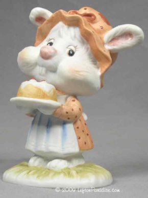 Little Girl Bunny with Cake - 2721