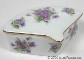 Fan-Shaped Trinket Box - 1898