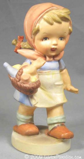 Market Day, Girl Figurine - 3008L