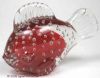 Blown Glass Paperweight, Fish