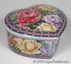 Heart-Shaped Musical Trinket Box - 8024