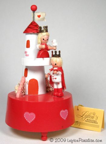 Princess in a Tower Wooden Figurine