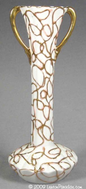 White Bisque Bud Vase - 70447